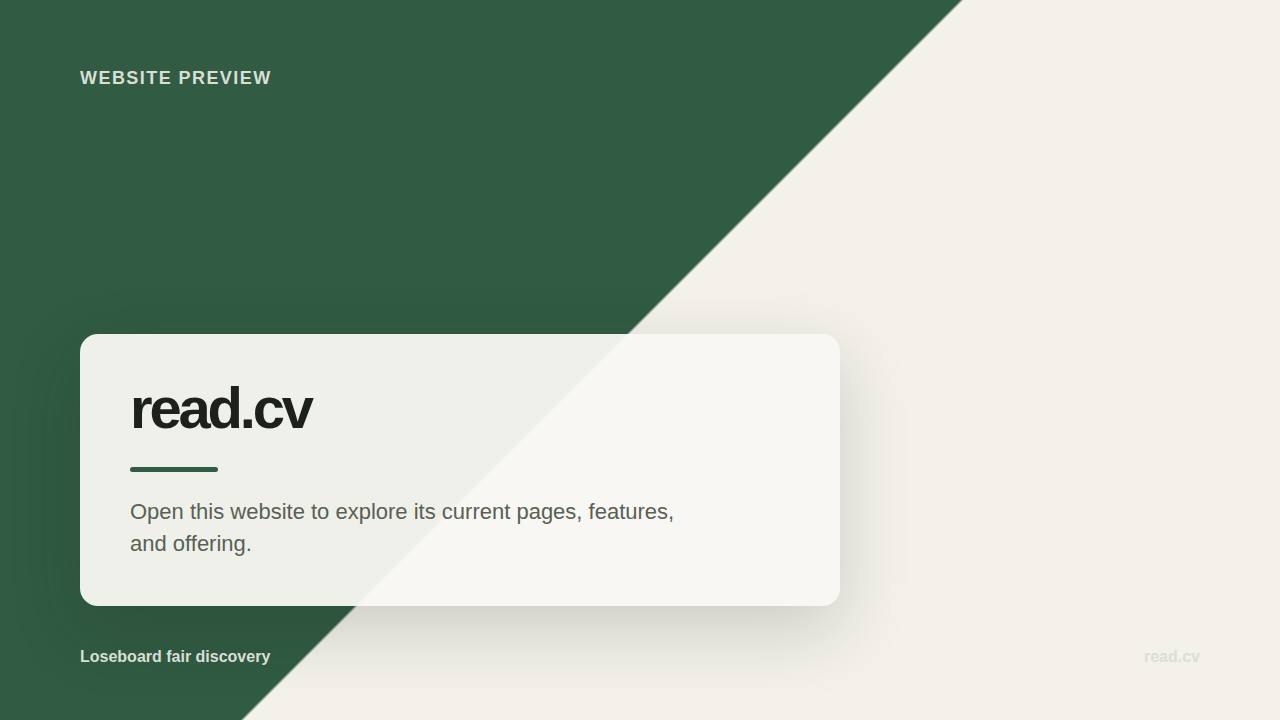 Preview of read.cv